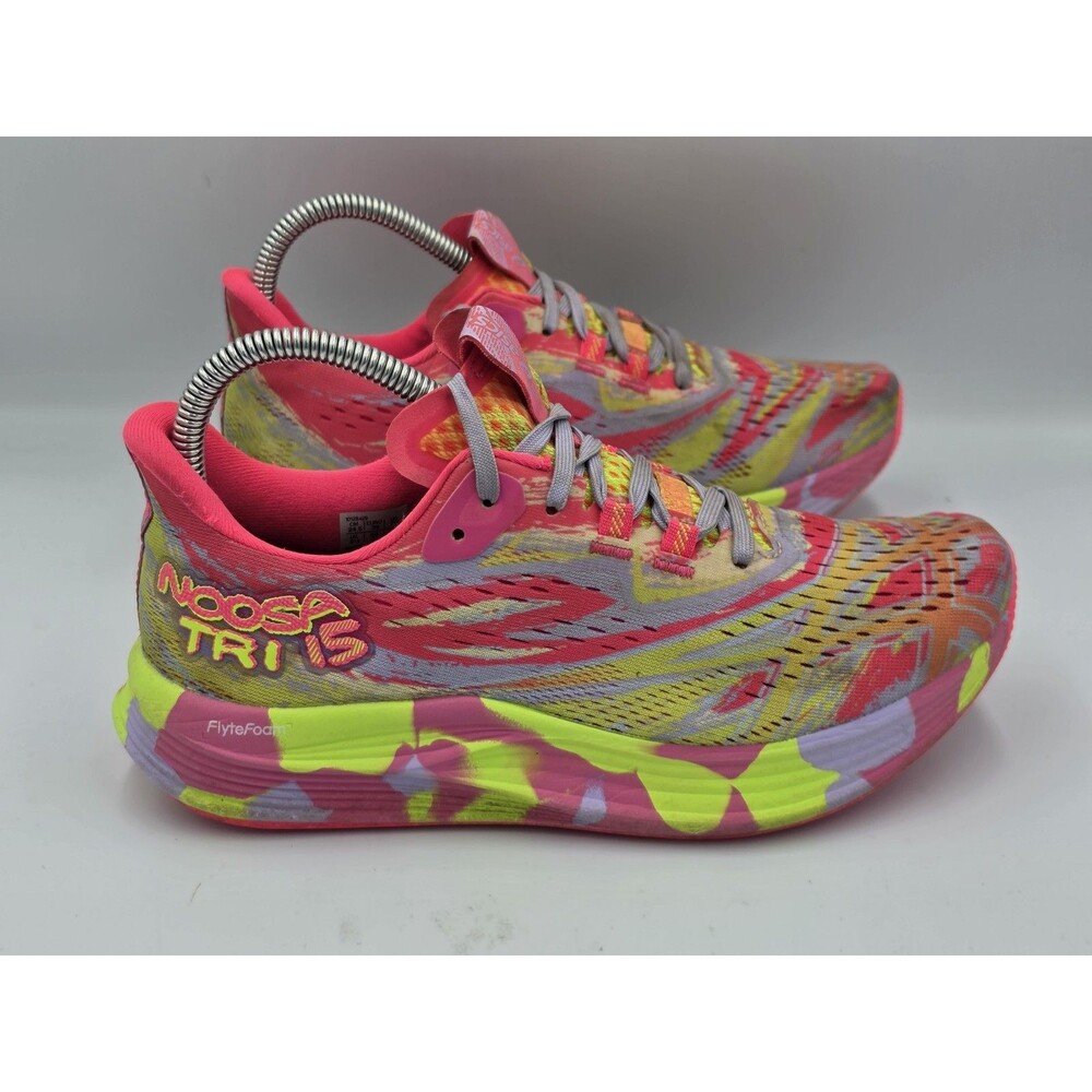 Asics Noosa Tri 15 Women's Size 7.5 Triathlon Running Shoes Multicolor